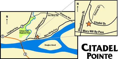 Map of Citadel Pointe
